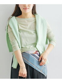 《予約》《追加4》C/NY シアートップス U by SPICK&SPAN ユーバイスピックアンドスパン トップス カットソー・Tシャツ ベージュ グリーン ブルー ブラック【先行予約】*【送料無料】[Rakuten Fashion]