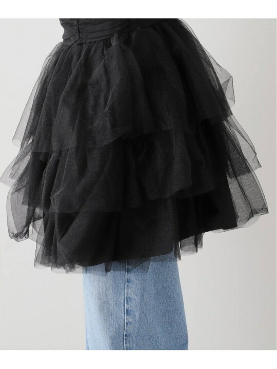 楽天市場】【SALE／30%OFF】PROVOKE/プロヴォーク チュールミニドレス 
