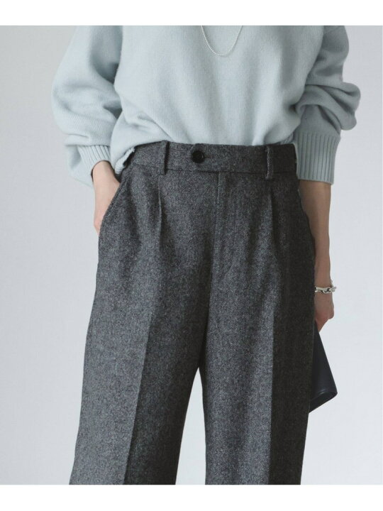楽天市場】【SALE／30%OFF】トップツイード2WAYヘムタックパンツ NOBLE