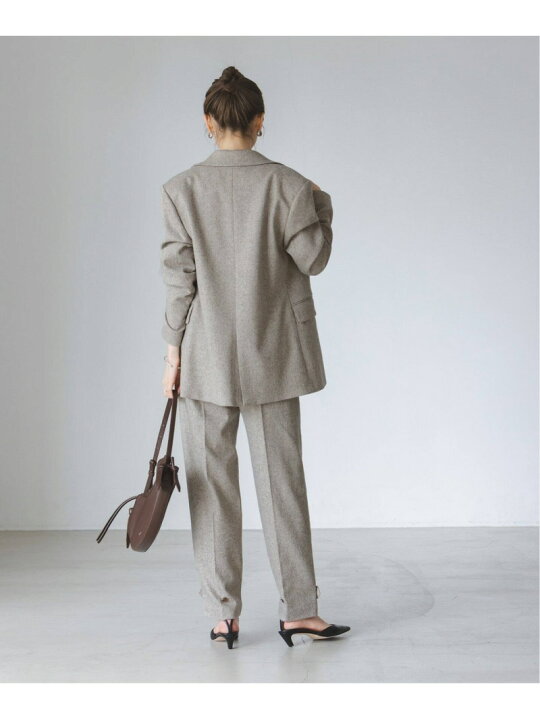 楽天市場】【SALE／30%OFF】トップツイード2WAYヘムタックパンツ NOBLE