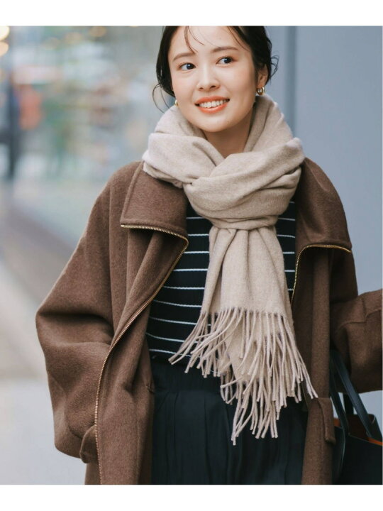 Spick & Span NOBLE カシミヤ大判ストール - ストール・ショール 