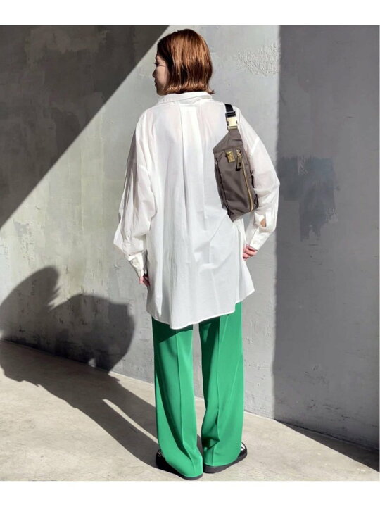 ≪予約≫シアーツイルビッグシャツ Spick Span シャツ ベージュ ブラウス スピックアンドスパン Fashion ブルー ホワイト Rakuten トップス