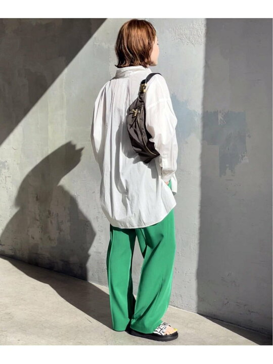 ≪予約≫シアーツイルビッグシャツ Spick Span シャツ ベージュ ブラウス スピックアンドスパン Fashion ブルー ホワイト Rakuten トップス