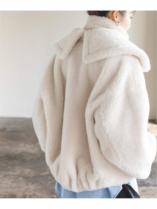 楽天市場】【SALE／30%OFF】スノーボアビッグカラーコート NOBLE  