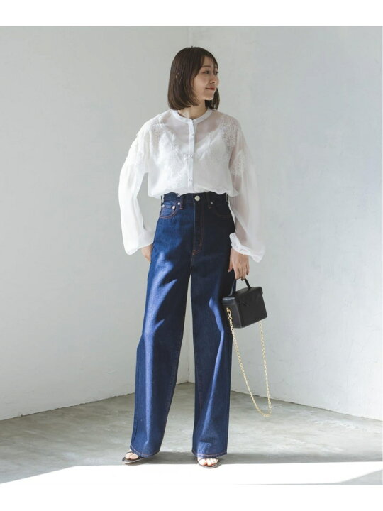 楽天市場】【SALE／30%OFF】リバーレーストリミングシフォンブラウス  