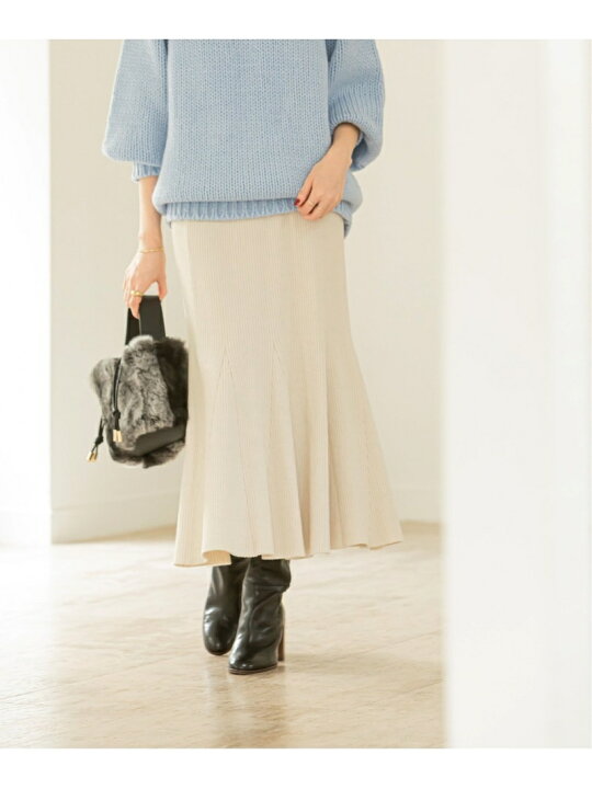楽天市場】【SALE／50%OFF】MINAニット マーメイドスカート NOBLE  