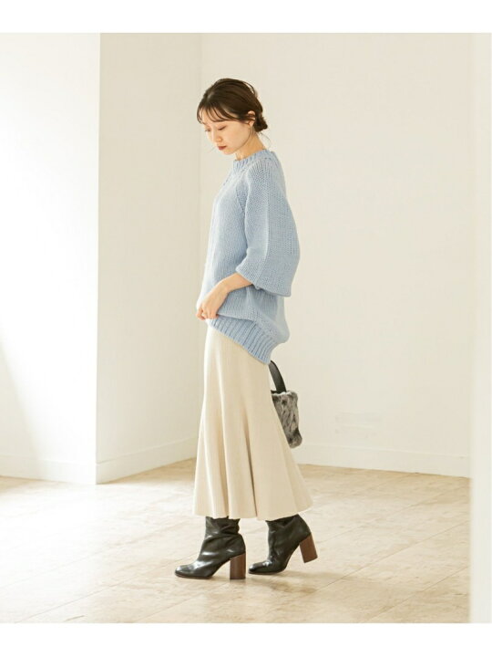 楽天市場】【SALE／50%OFF】MINAニット マーメイドスカート NOBLE  