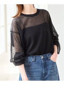 【SALE／30%OFF】シアールーズニットプルオーバー U by SPICK&SPAN ユーバイスピックアンドスパン トップス ニット ブラック ベージュ パープル【RBA_E】【送料無料】[Rakuten Fashion]