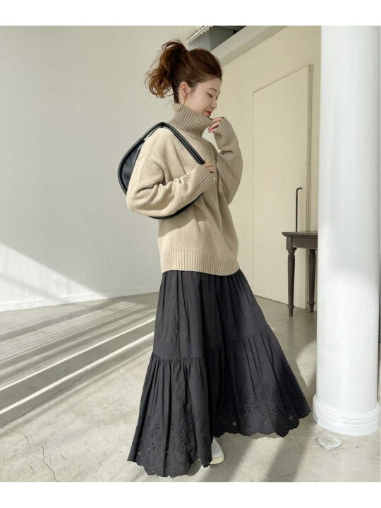 楽天市場】【SALE／30%OFF】≪追加≫エンブロイダリーレーススカート  