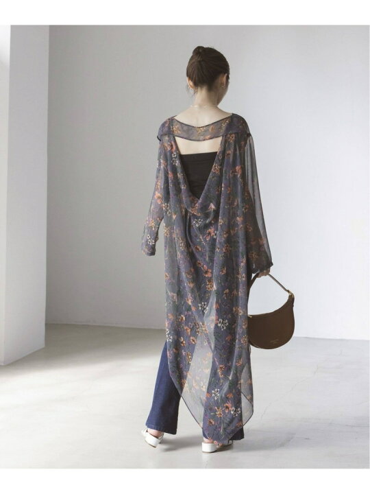 楽天市場】【SALE／30%OFF】ワイルドフラワーバックドレープブラウス  