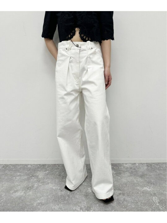 楽天市場】【SALE／30%OFF】ウエストタックパンツ U by SPICK&SPAN 