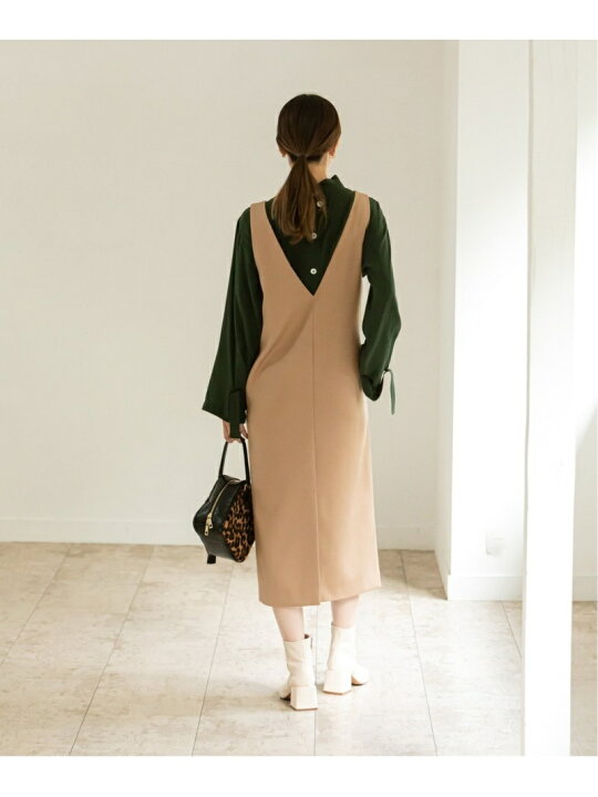 楽天市場】【SALE／50%OFF】T/WダブルクロスVネックワンピース NOBLE  