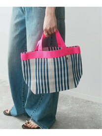 《予約》ne Quittez pas / ヌキテパ Multi Stripe Mesh Small Bag Spick & Span スピックアンドスパン バッグ ハンドバッグ ネイビー ブラウン オレンジ【先行予約】*【送料無料】[Rakuten Fashion]