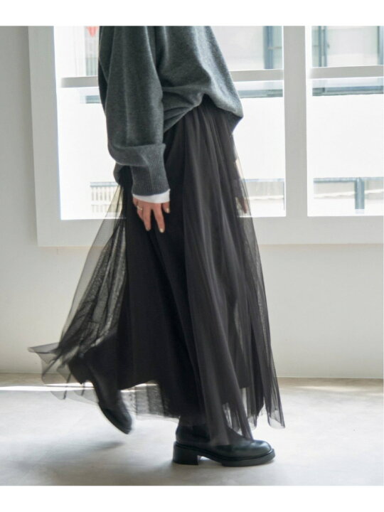楽天市場】≪追加≫チュールスカート Spick & Span スピックアンド  