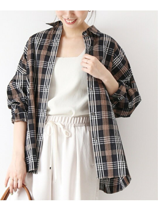 楽天市場】【SALE／50%OFF】DEVEAUX タータンチェック ワイドクロップ 