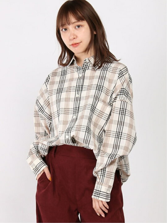 楽天市場】【SALE／50%OFF】DEVEAUX タータンチェック ワイドクロップ 