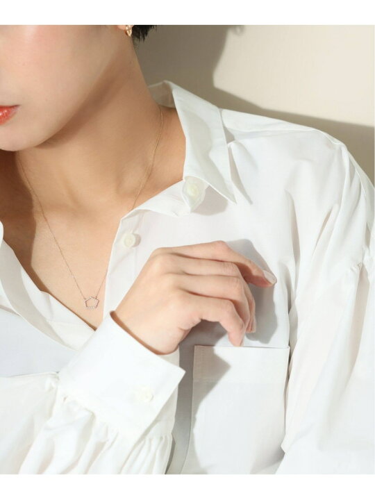 楽天市場】ペンタゴンダイヤ45cmネックレス K10 Lilas スピックアンド  