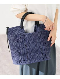 A POINT 別注TAMPICO PM UNI トート FRAMeWORK フレームワーク バッグ かごバッグ ベージュ ネイビー【送料無料】[Rakuten Fashion]
