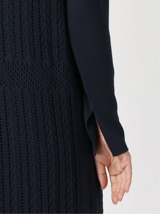 楽天市場】【SALE／60%OFF】スカシガラ レイヤードニットワンピース  