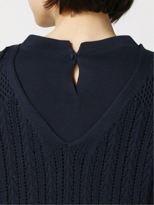 楽天市場】【SALE／60%OFF】スカシガラ レイヤードニットワンピース  