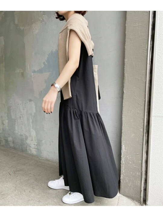 楽天市場】ノースリティアードサッカーワンピース Spick & Span  