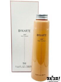 【最安値に挑戦】 ホーユー バイカルテ シャンプー UH+ 280ml ポンプ付き BYKARTE 【正規品】