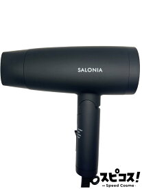 【最安値に挑戦】 SALONIA スピーディー イオン ドライヤー ブラック SL-013BK サロニア 【正規品】