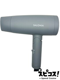 【最安値に挑戦】 SALONIA スピーディー イオン ドライヤー グレー SL-013GR サロニア 【正規品】