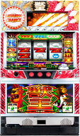 《家庭用パチスロ》パチスロ獣王　王者の帰還ZS★サミー★ コイン不要機付き！ スロット 5号機 実機 ●