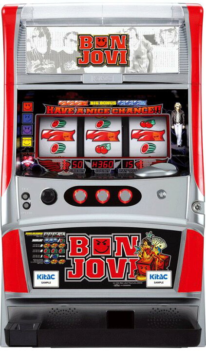 楽天市場】《家庭用パチスロ》BON JOVI☆北電子☆コイン不要機付き 