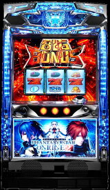 《家庭用パチスロ》S　SLOT　PSO2　MB★銀座★ コイン不要機付き！ スロット 5号機 実機