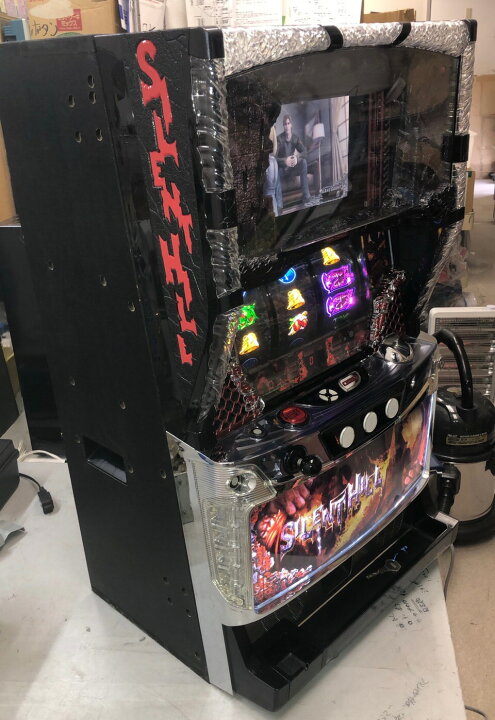 高砂 パチスロ SILENT HILL コイン不要機 5号機 AT 家庭用電源 
