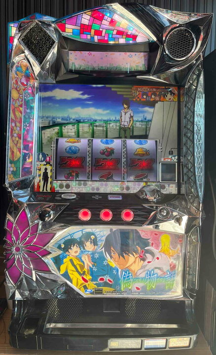 楽天市場】《家庭用パチスロ》パチスロ偽物語☆サミー☆ コイン不要機  
