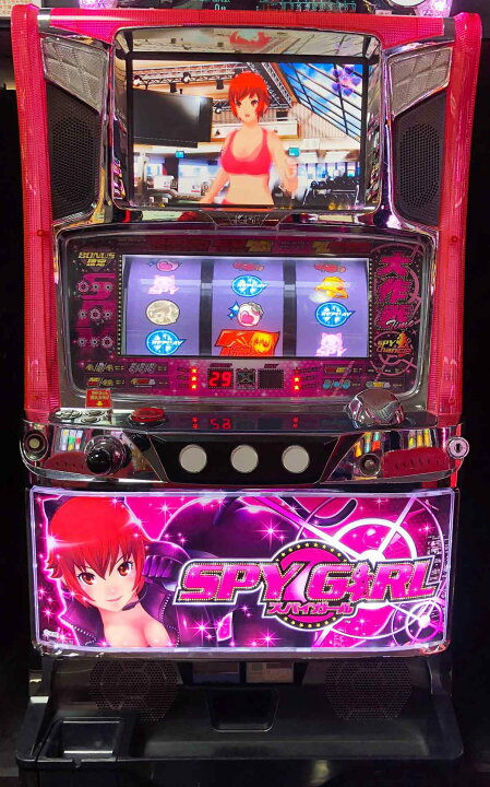 楽天市場】《家庭用パチスロ》スパイガール☆KPE☆ コイン不要機付き 