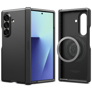 �y�����X�z�y�n��18�N�̋Z�p�́zSpigen Galaxy Z Fold7�P�[�X �^�t�E�A�[�}�[�E�v���E�}�O�t�B�b�g �u���b�N Galaxy ��p�݌v MagSafe�Ή� �����݌v �q���W�ی� �}�b�g�d�グ �w��h�~ �ϏՌ��@�V���s
