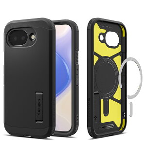 �y�����X�z�yMade for Google �����F��zSpigen Pixel 10a �P�[�X �^�t�E�A�[�}�[�E�}�O�t�B�b�g �u���b�N MagSafe�Ή� �ČRMIL�K�i XRD�@�p�b�h �ϏՌ� �L�b�N�X�^���h ���߂̃t�` �M�Y���|���E���^��
