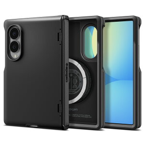 �y�����X�z�y�n��18�N�̋Z�p�́z Spigen Galaxy Z Fold 8 �P�[�X �ϏՌ� �q���W�ی� MagSafe�Ή� �����[�d�Ή� ��ʕی� �J�����ی� �w��h�~ �Ռ��z�� �����݌v N52 �X�����E�A�[�}�[�E�v���E�}�O�t