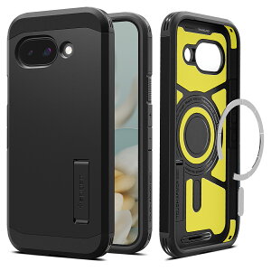 �y�����X�z�yMade for Google �����F��zSpigen Pixel 10a Pixel 9a �P�[�X �^�t�E�A�[�}�[�E�}�O�t�B�b�g �u���b�N MagSafe�Ή� �ČRMIL�K�i XRD�@�p�b�h �ϏՌ� �L�b�N�X�^���h ���߂̃t�` �M�Y���|���E