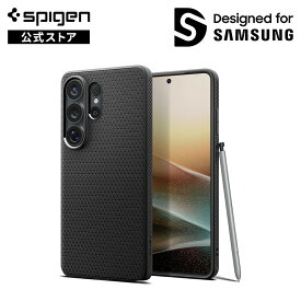 【公式店】【創業18年の技術力】Spigen Galaxy S26 ケース Galaxy S26 Ultra Galaxy S26 Plus ケース MIL規格取得 マット仕上げ ストラップホール 滑り止め加工 耐衝撃 リキッド・エア マット・ブラック クリア　シュピゲン スマホ Galaxyケース GalaxyS26ケース