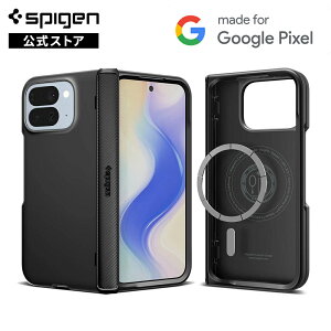 �y�����X�z�y�n��18�N�̋Z�p�́zSpigen Pixel 10 Pro Fold�P�[�X�@�X�����E�A�[�}�[�E�v���E�}�O�t�B�b�g �u���b�N �|���J�[�{�l�[�g �M�Y���|���E���^�� �X�e�����X�| (SUS) �A���~�j�E�� �}�O