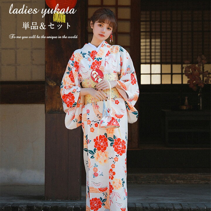 楽天市場】浴衣 ゆかた yukata レディース 女性 作り帯 帯 セット 2点 