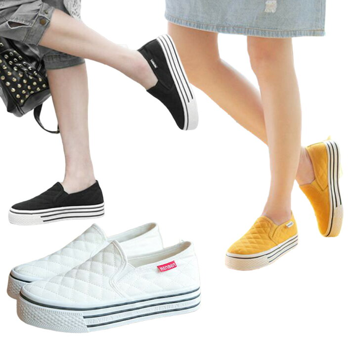 楽天市場 レディース 厚底スニーカー キャンバス シューズ 靴 シークレットシューズ オシャレ 白 黒 通勤通学 スニーカー 歩きやすい 春秋 ローカット カジュアル ランニングシューズ ウォーキング スポーツ アウトドア 履き心地良い 美脚 スピルホープ