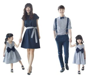 親子ペア ワンピース シャツ 親子お揃い 夏 シャツワンピ カップル 親子ペアルック レディース 女の子 ワンピース メンズ 男の子 シャツ 子供服 パパ ママ キッズ