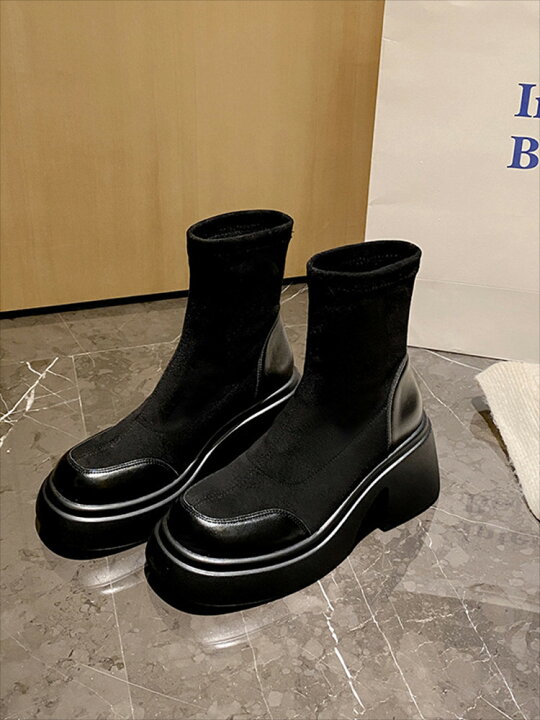 楽天市場】ショートブーツ ロングブーツ ニーハイ ストレッチ スエード 