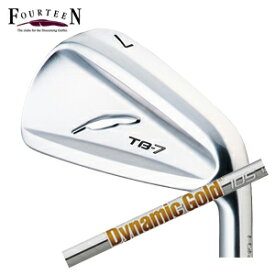 フォーティーンTB-7 FORGED #6～PW 5本組ダイナミックゴールド95.105.120 トゥルーテンパー社製FOURTEEN 日本正規品特注カスタム 2022年4月21日発売