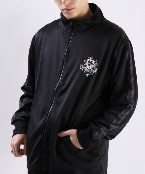 楽天市場】EdHardy エドハーディー バックプリント ジャージ 上下 