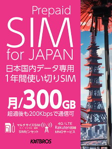 vyChSIM / 300gb yV sim 1N simJ[h { vyCh f[^p 5G 4G LTE / prepaid sim card japan 300gb prepaid  e simJ[h vyChsimJ[h  12J