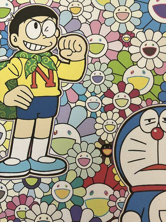 楽天市場】村上隆 リトグラフ COA認定書付き ドラえもん : SPINOUTshop 