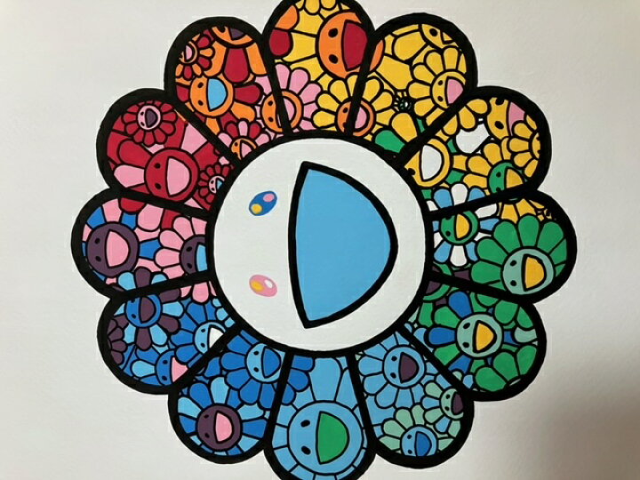 楽天市場】村上隆 ガシュ水彩画 : SPINOUTshop楽天市場店 