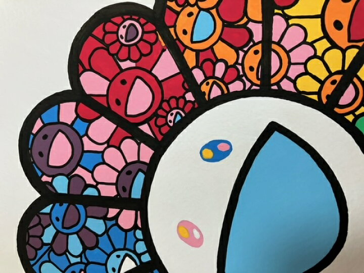 楽天市場】村上隆 ガシュ水彩画 : SPINOUTshop楽天市場店 